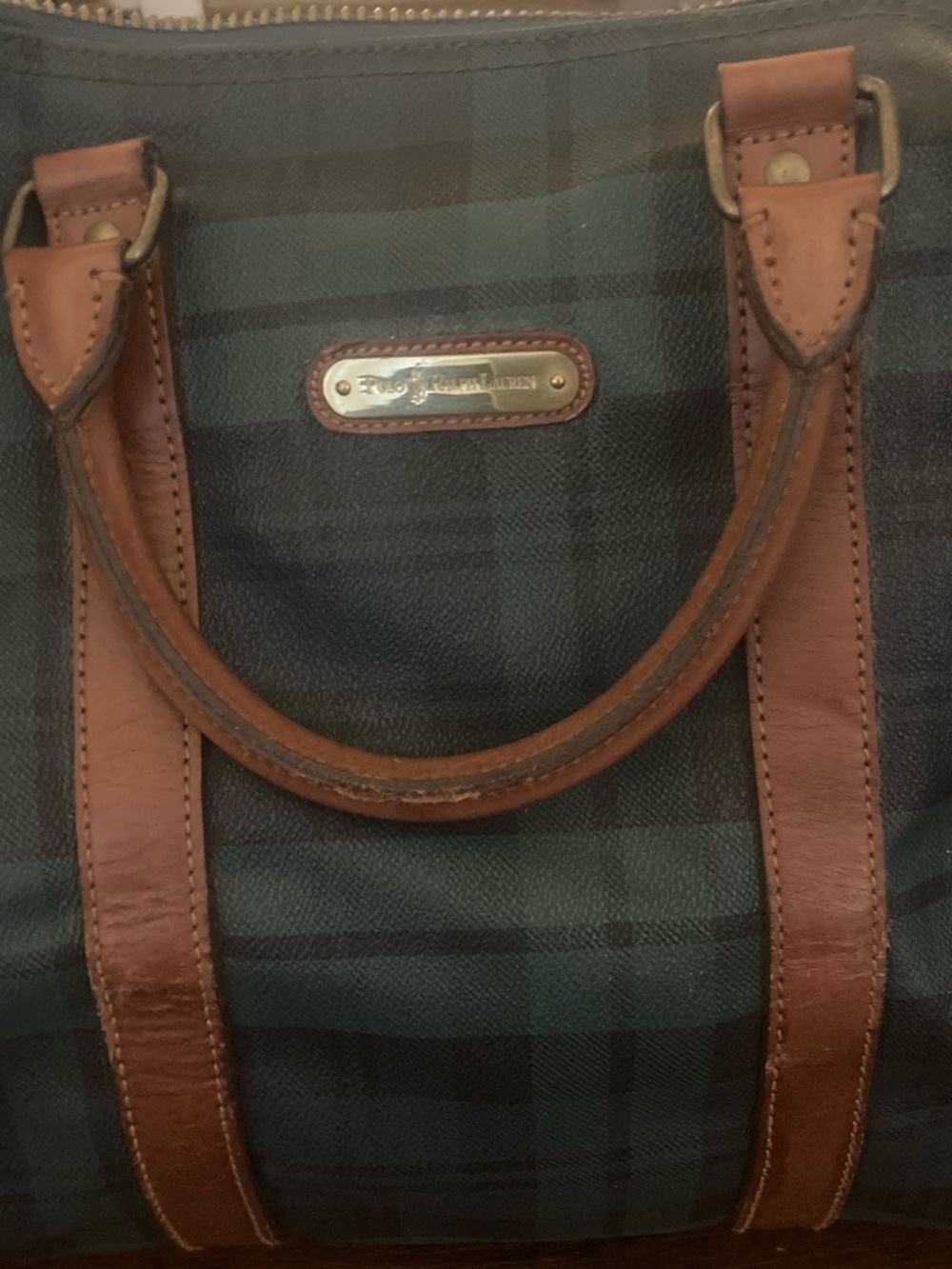 POLO RALPH LAUREN - Green tartan Duffle bag - Picture 10 of 15